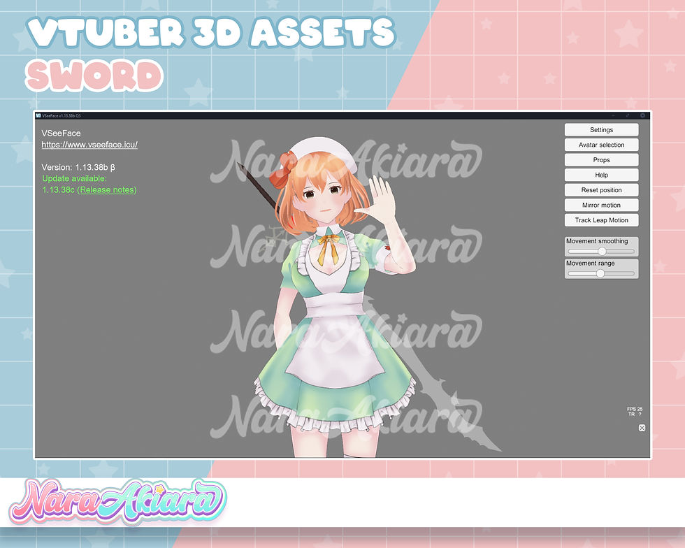 Thumbnail: Embrace Dynamic 3D Back Items  for Immersive VTuber Experiences