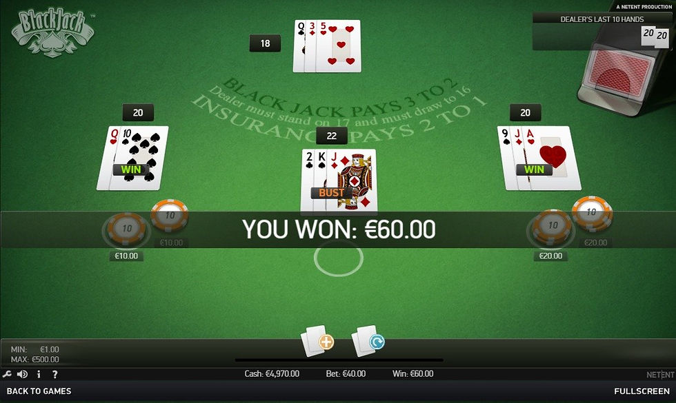 Betfred Online Casino