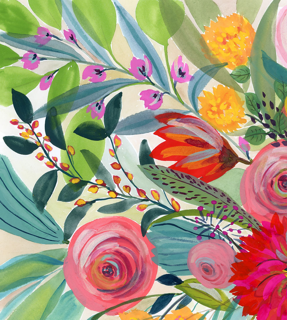 Thumbnail: Hope Blooms - Flower Print