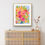 Thumbnail: Blue Sky Bouquet - Floral Print