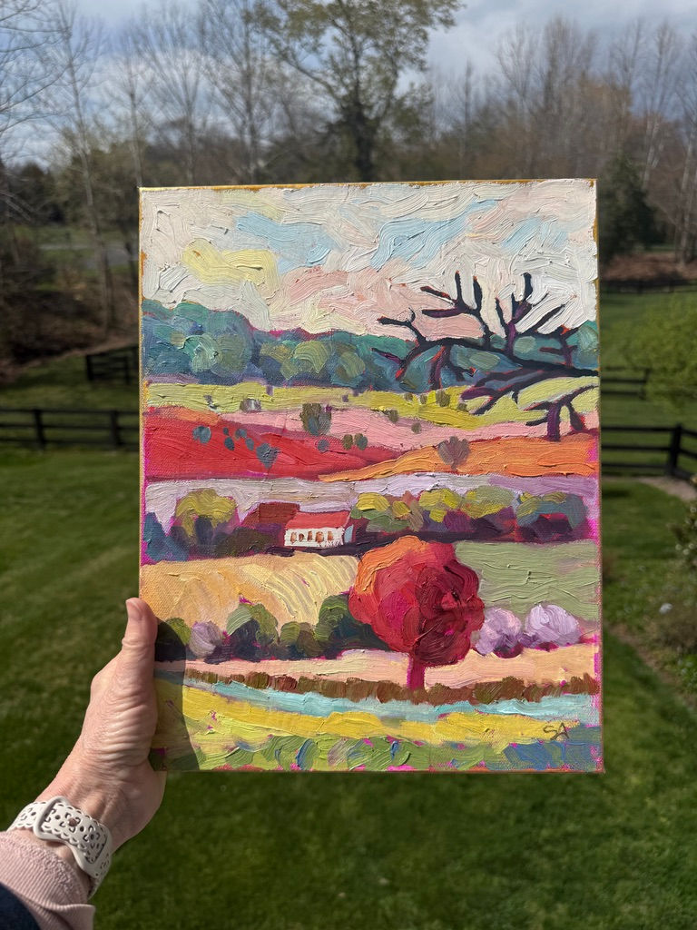 Thumbnail: Cotswolds on Canvas