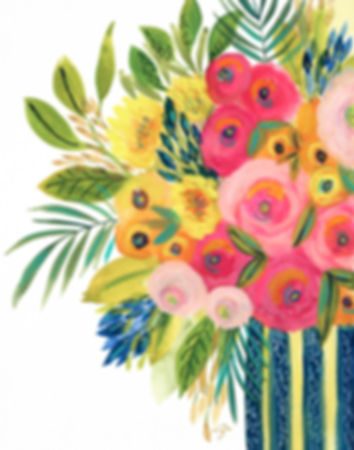 Le Petite Bouquet - Flower Print