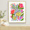Thumbnail: Lavender Leaves - Floral Print