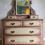 Thumbnail: Pink Victorian chest of drawers with mirror 
