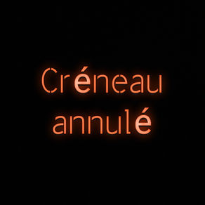 Fermeture Créneau du samedi matin
