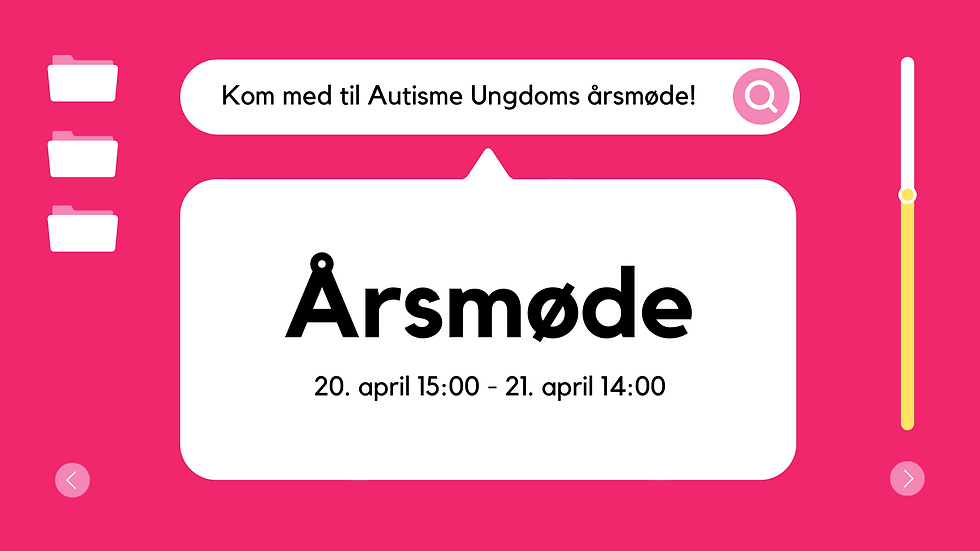 Årsmøde Autisme Ungdom 2024