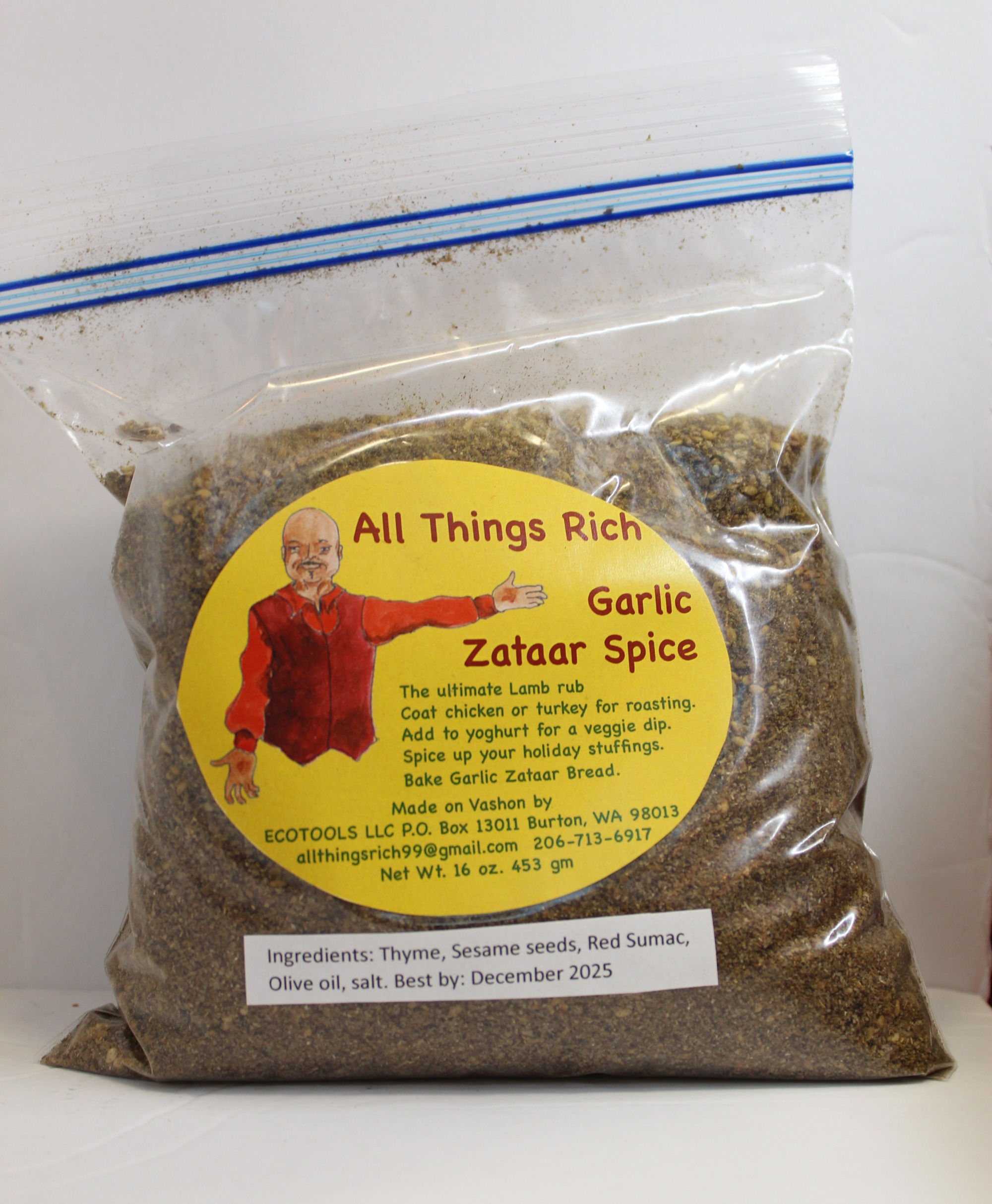 Garlic Zataar Spice