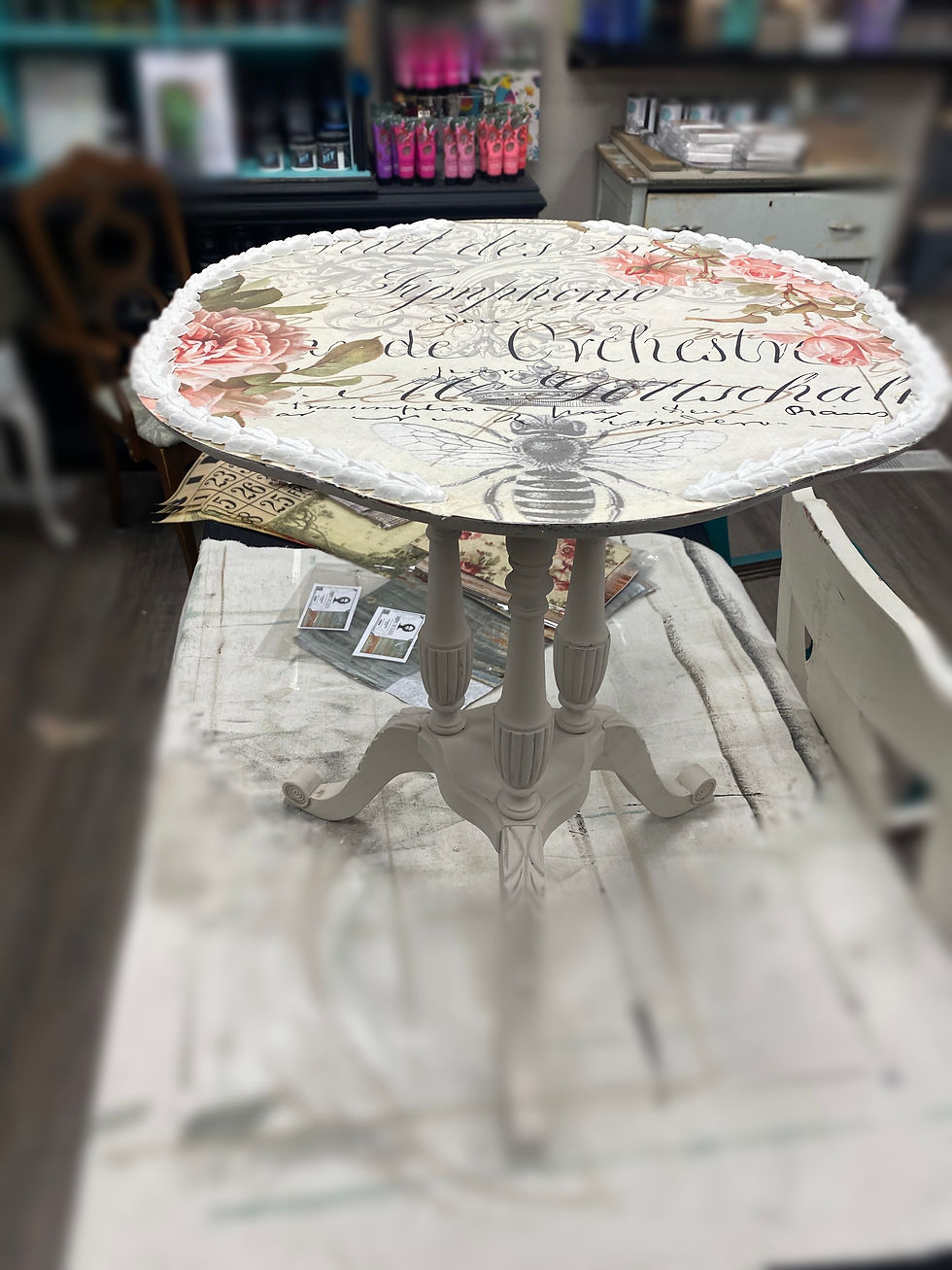Furniture Paint & Decoupage