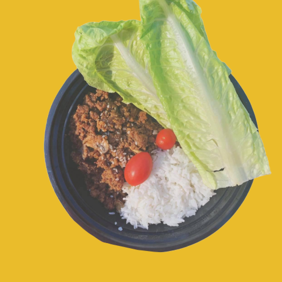 BOWL B: Asian Lettuce Wraps