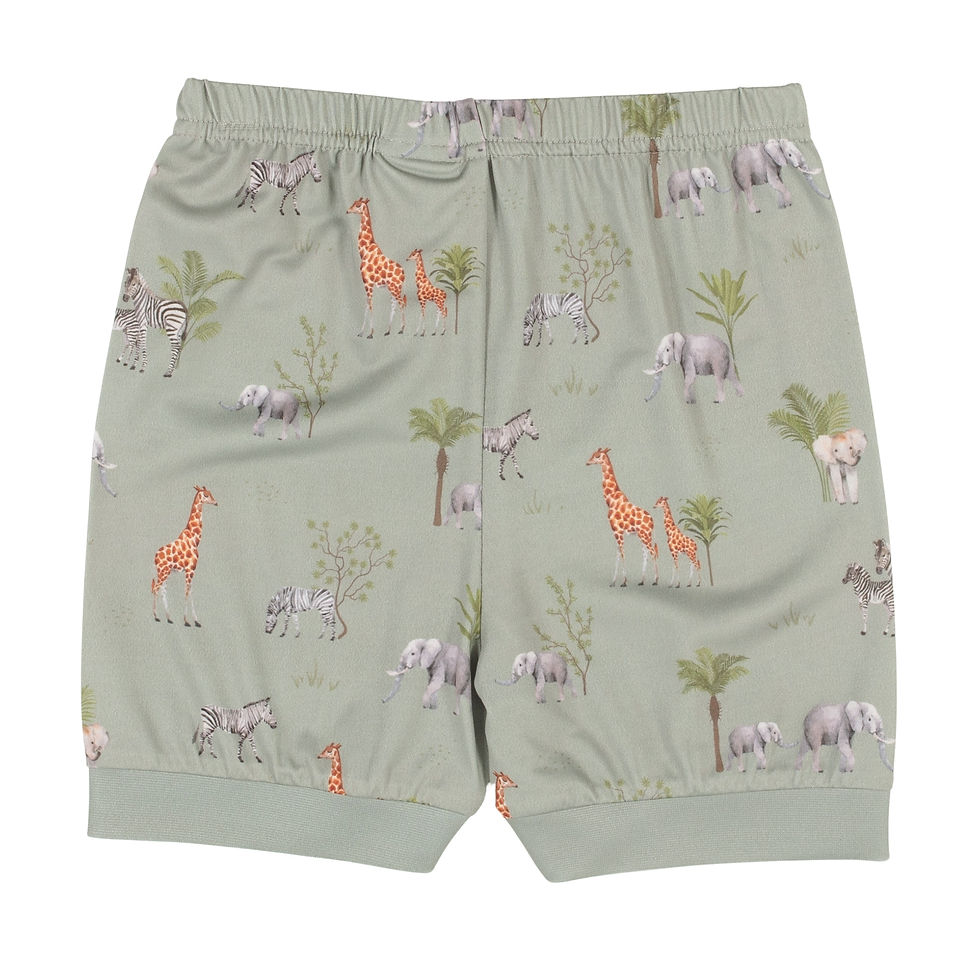 Miniature : NANÖ Pyjama deux pièces S25P072 - Vert (2-12 ans)