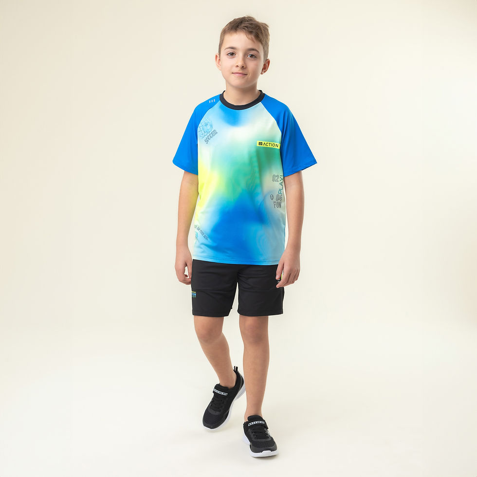 Miniature : NANÖ  ATHLÉTIQUE S25A81 T-shirt - Royal (4-14 ans)