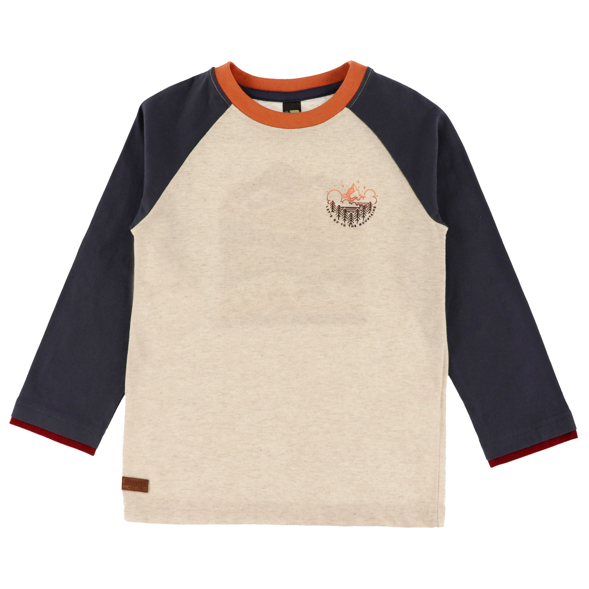 NANÖ T-shirt à manches longues F2607-11 - Beige (2-14 ans)