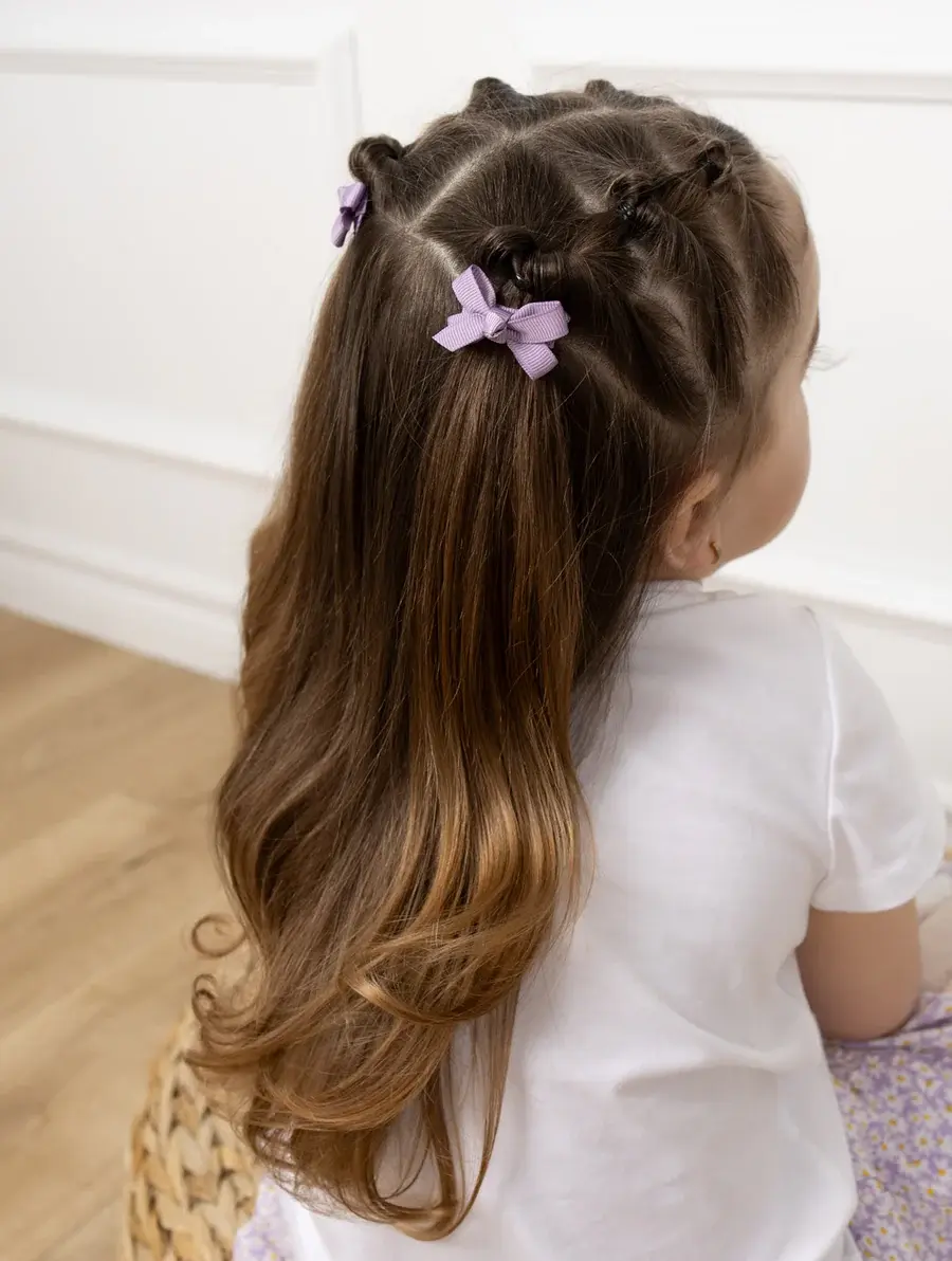 Miniature : ANANAS Bouclettes - Rose/mauve