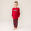 Miniature : NANÖ NOËL Pyjama unisexe F25P15 (2-14 ans) - Rouge