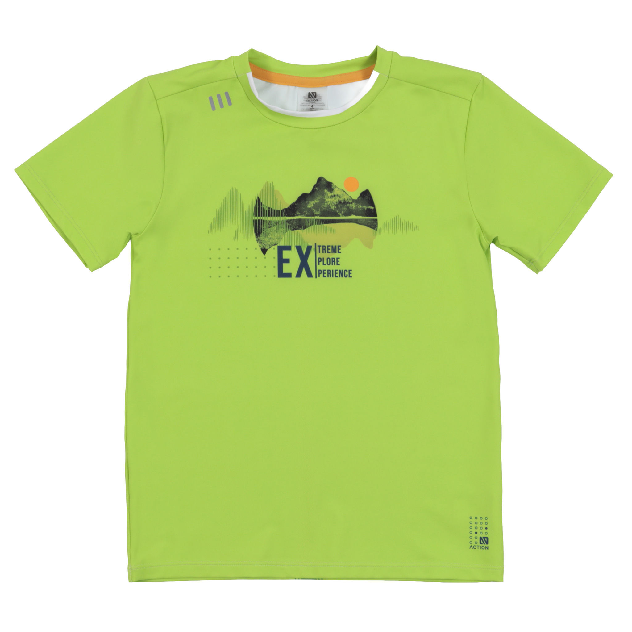 NANÖ ATHLÉTIQUE T-shirt F26A81-06 - Lime (4-14 ans)