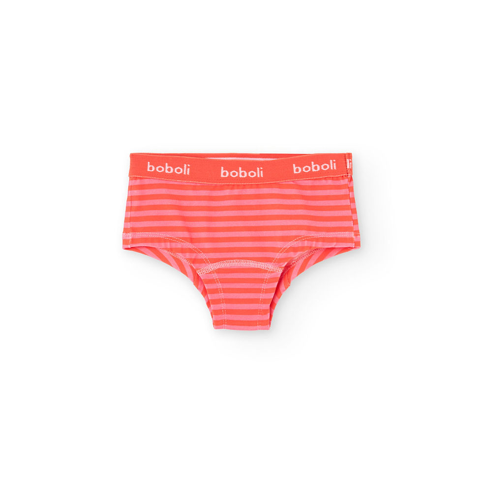 Miniature : BOBOLI Culottes, paquet de 3 922069 - Orangeade (4-12 ans)