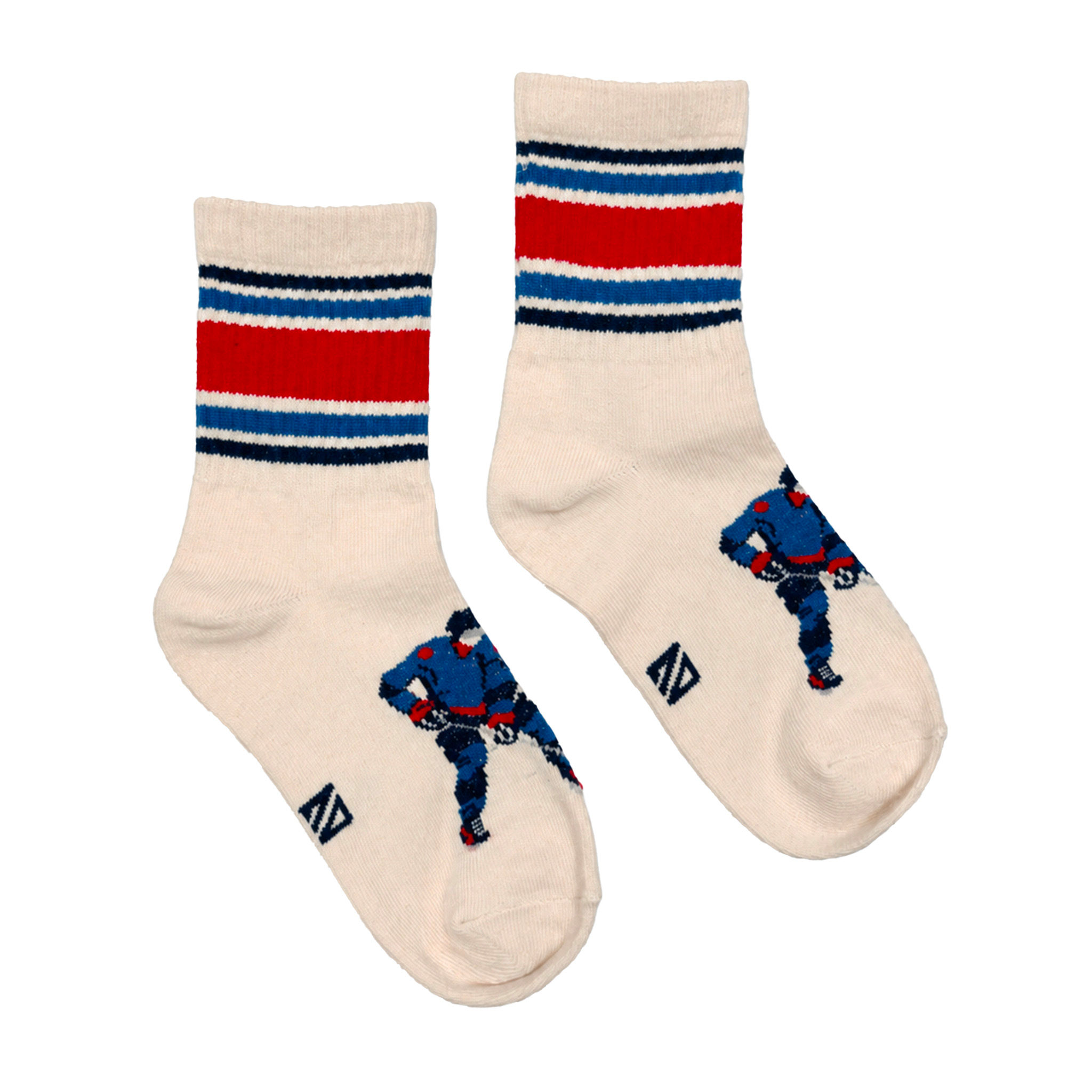 NANÖ Chaussettes F2603-20 - Blanc (2-14 ans)
