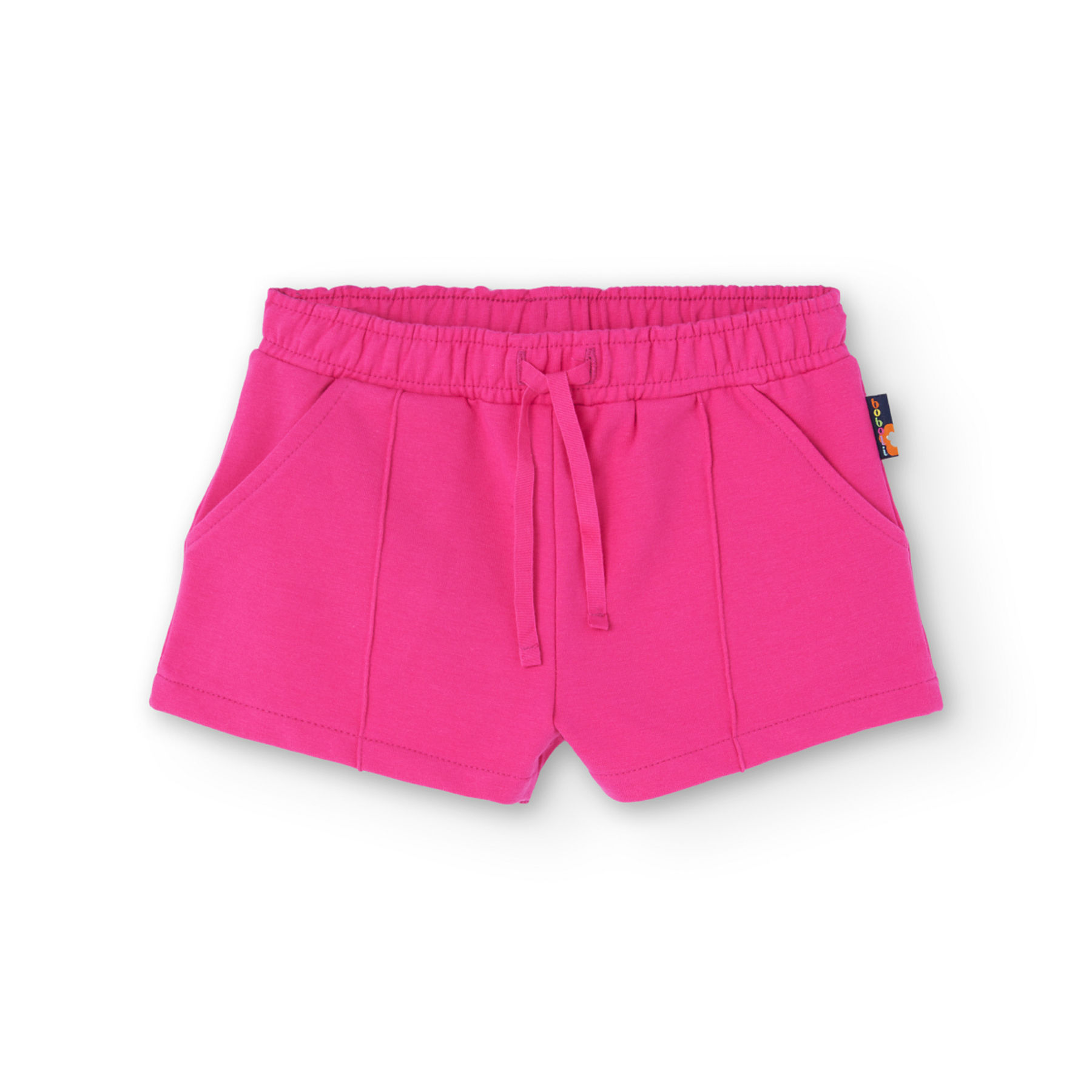 BOBOLI  Short en molleton stretch - Fushia (4-6 ans)