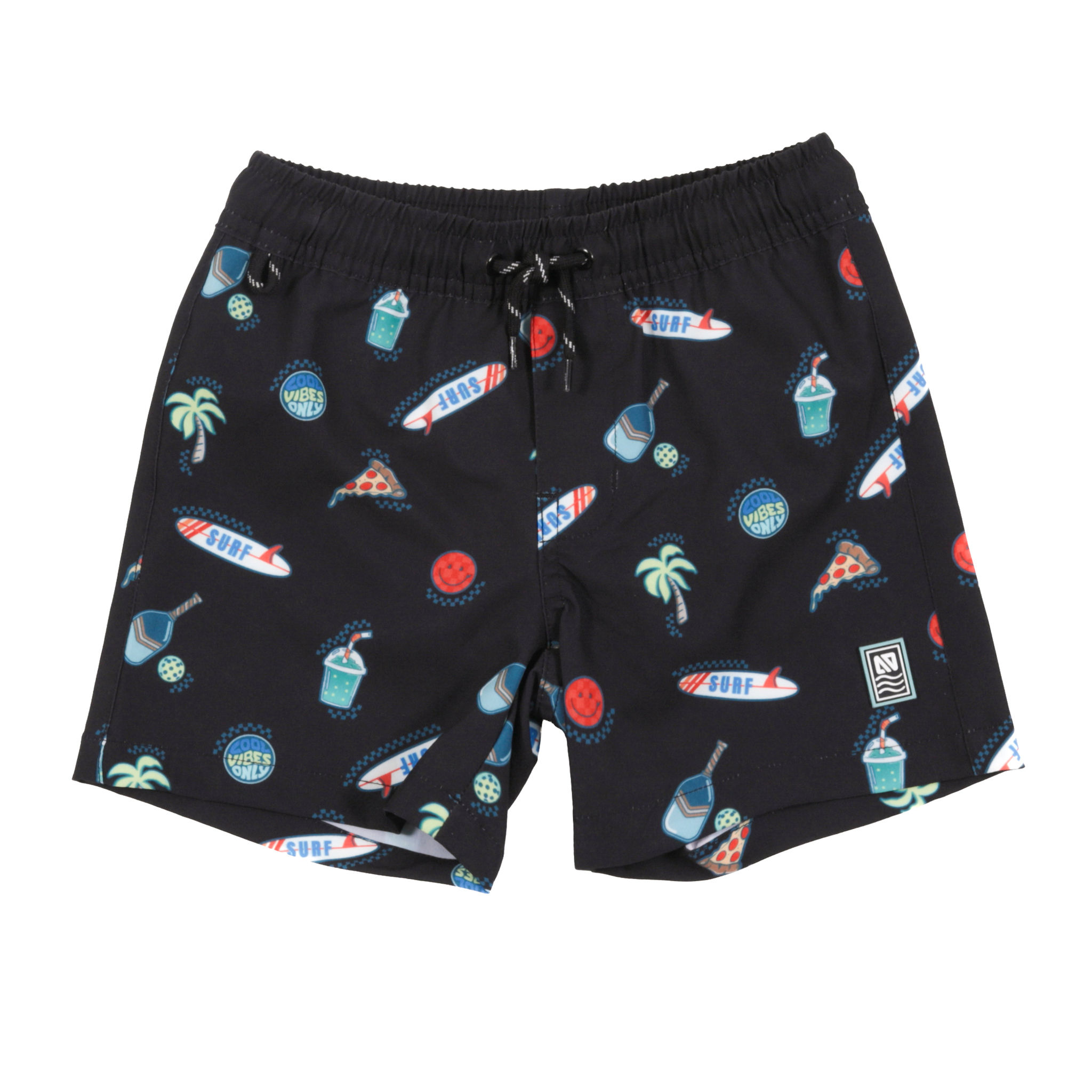 NANÖ Short maillot UV S26S201-02 - Noir (2-14 ans)