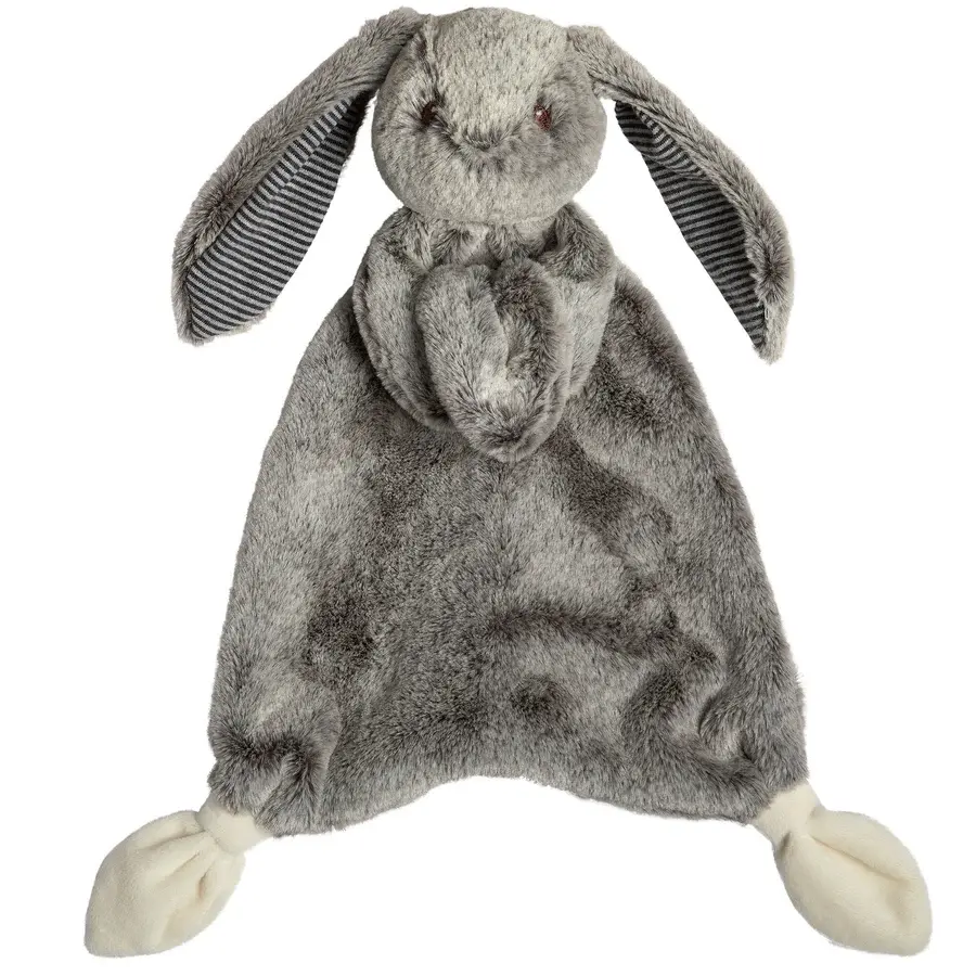 MARY MEYER Doudou lapin en soie - Gris