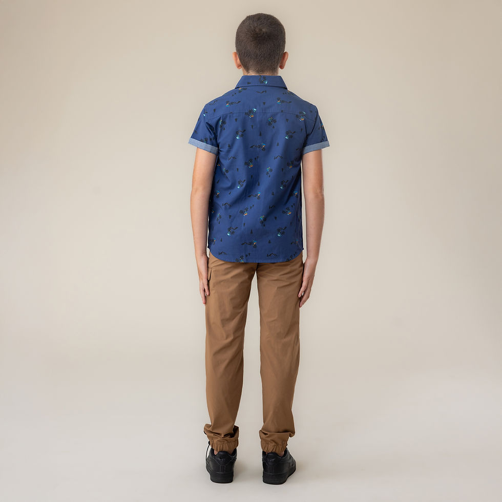 Miniature : NANÖ Jogger cargo S2605-02 - Brun (2-14 ans)
