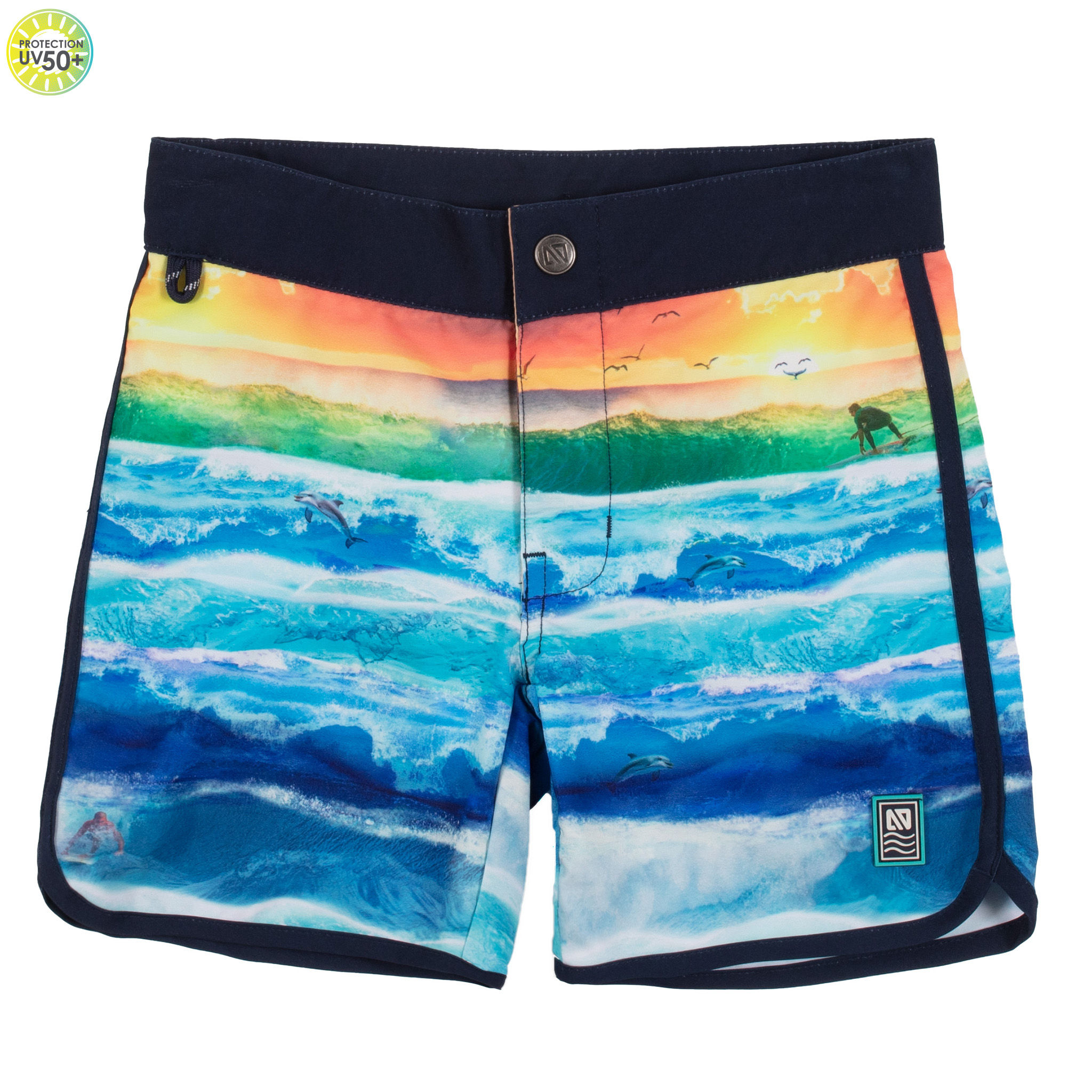 NANÖ  Short UV maillot - Turquoise (2-14 ans)
