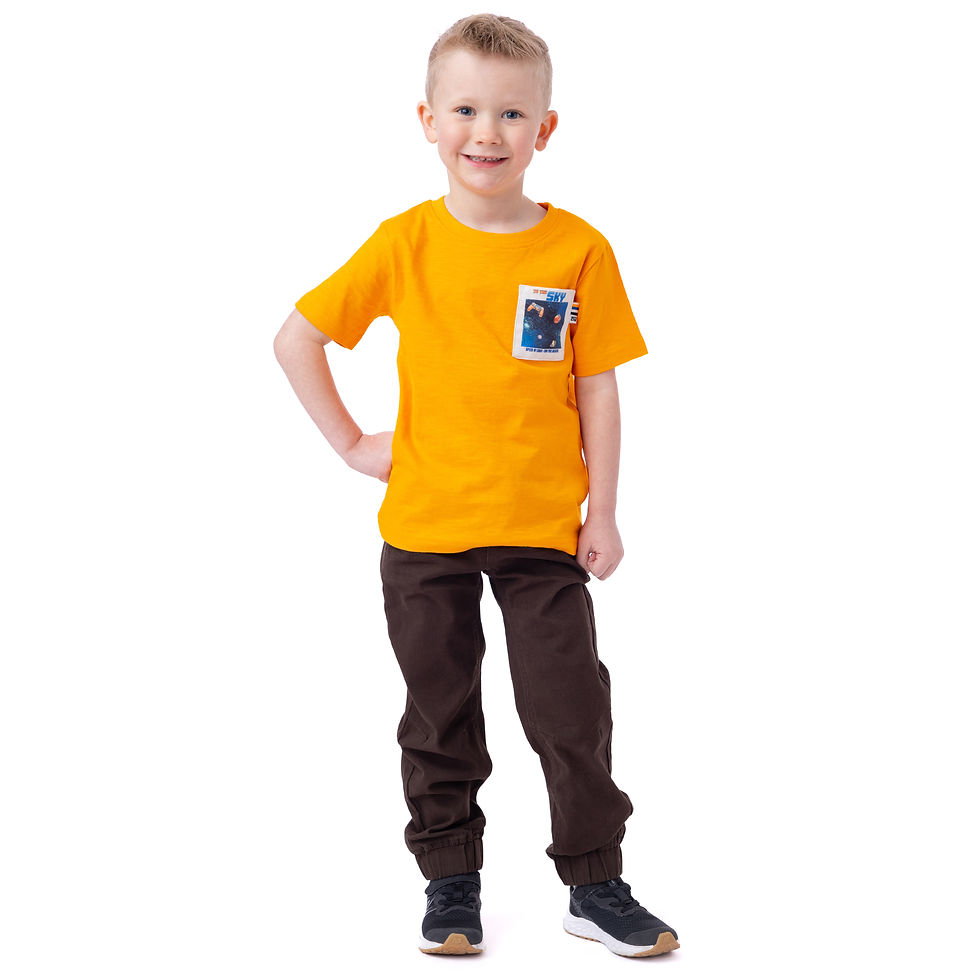 Miniature : NANÖ T-shirt - Jaune (2-6 ans)