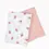 Miniature : LULUJO Couverture en coton (paquet de 2) - Fraise