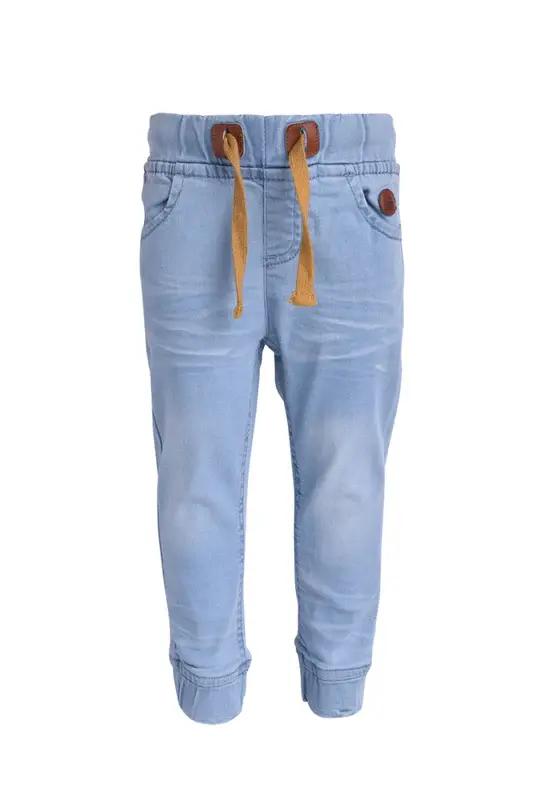 L&P Apparel Pantalon joggers en coton robustre - Bleu (10-14 ans)