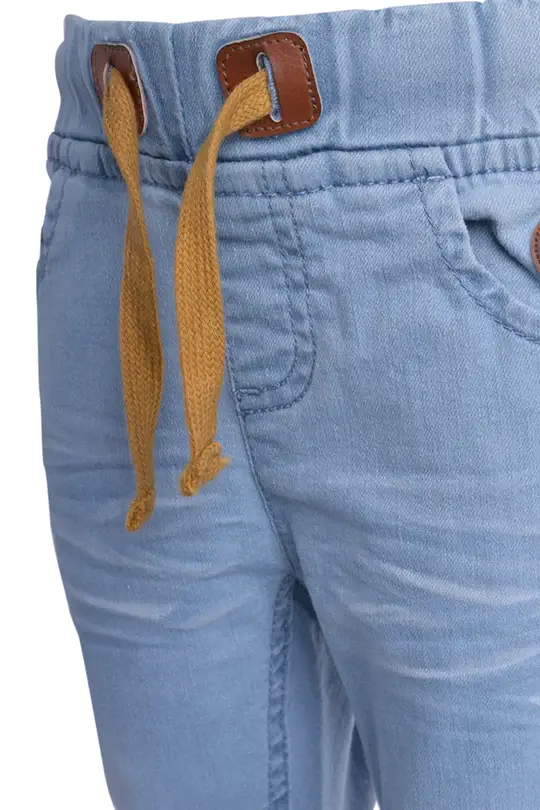 Miniature : L&P Apparel Pantalon joggers en coton robustre - Bleu (2-6 ans)