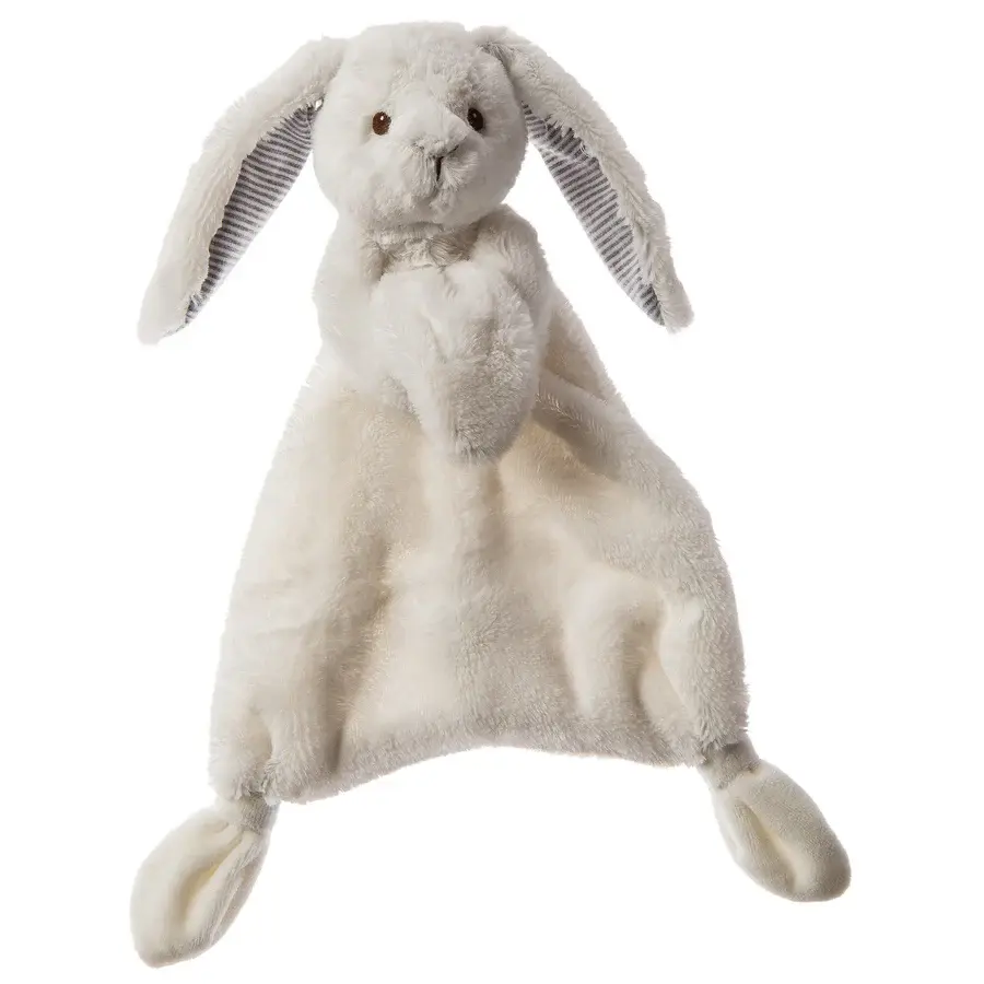 MARY MEYER Doudou lapin en soie - Blanc