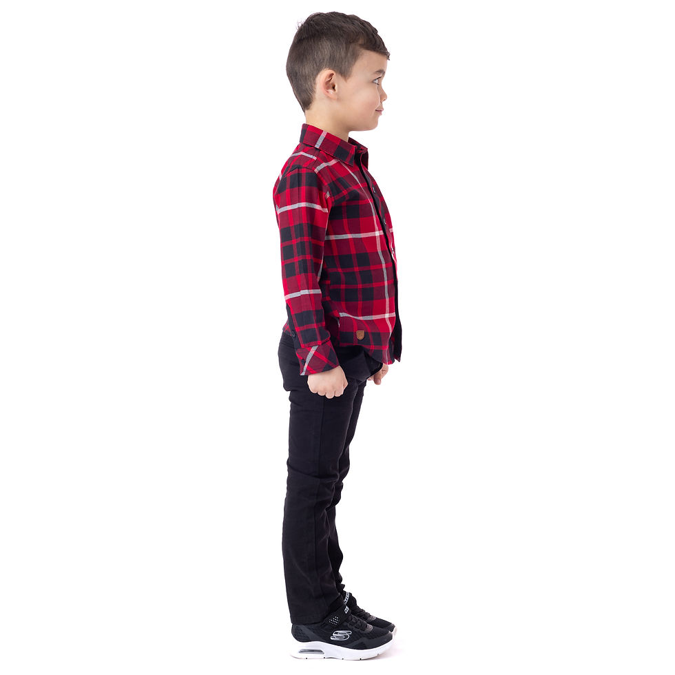 Miniature : NANÖ NOËL Chemise F242503 - Rouge (2-14 ans)