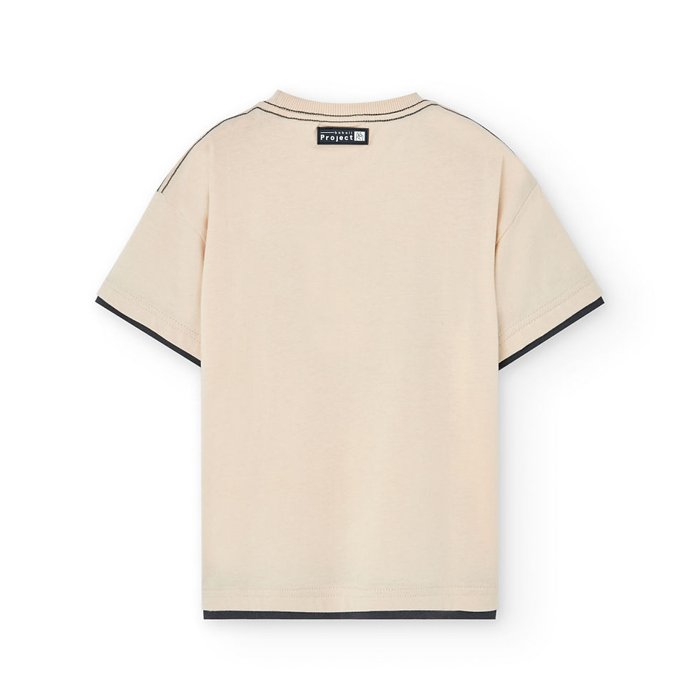 Miniature : BOBOLI T-shirt 511197 - Ivoire (4-12 ans)