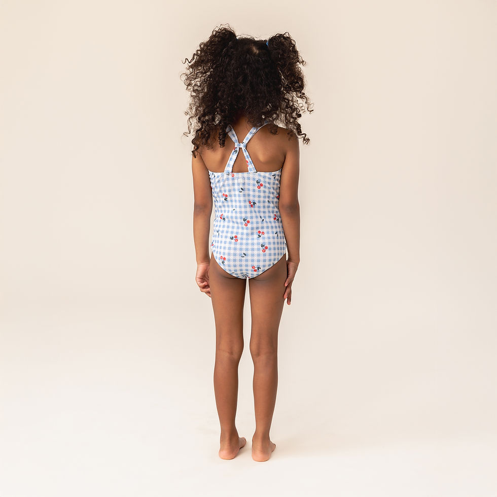 Miniature : NANÖ Maillot UV une pièce S26S18-02 - Bleu pâle (2-14 ans)