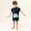 Miniature : NANÖ Poncho de plage - Marine (12/24 mois)