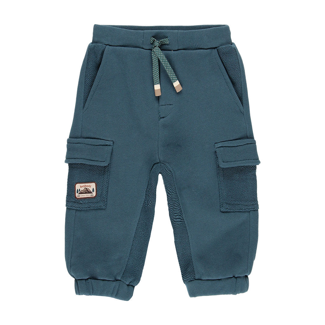 BOBOLI Pantalon de jogging 514022 - Sarcelle (2-10 ans)