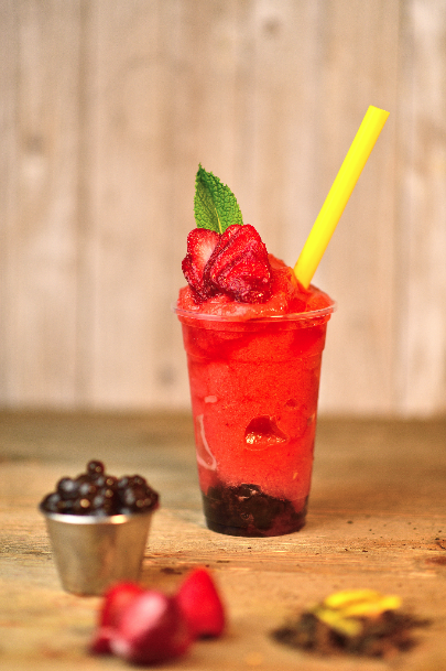 Strawberry Bubble tea