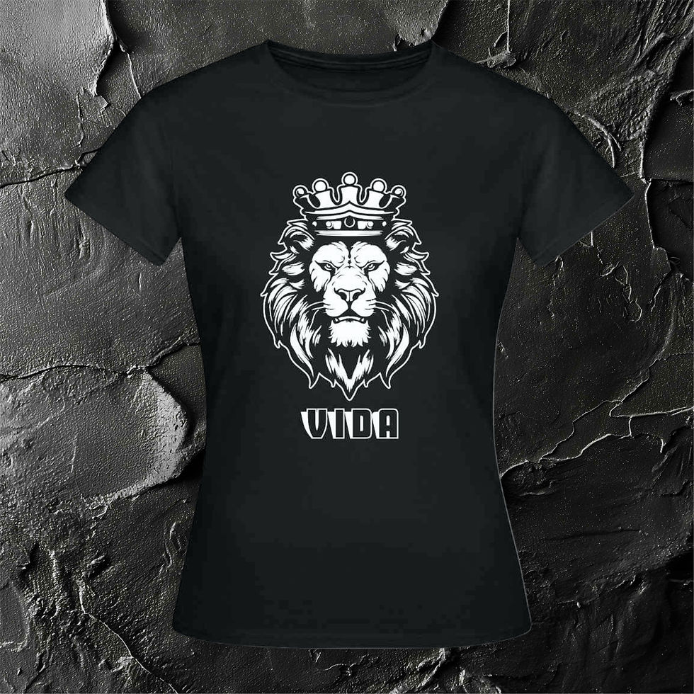 Tee-Shirt Mixte Lion