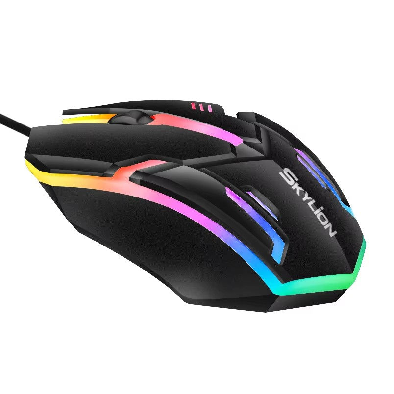 Miniatura: F1 Wired 3 Keys Mouse Colorful Lighting Gaming and Office For Microsoft Windows 
