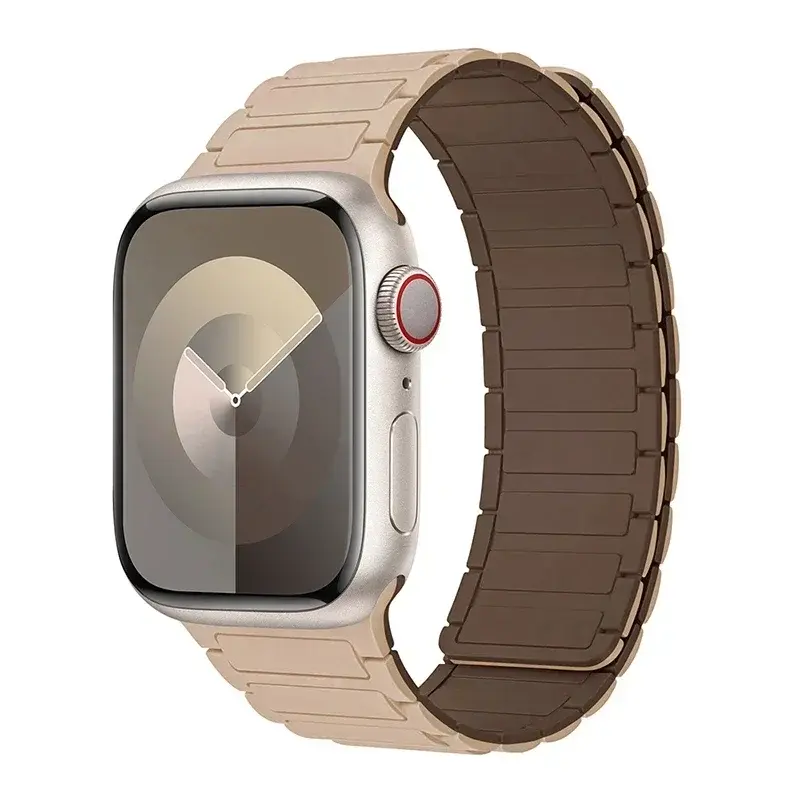 Miniatura: Magnetic Loop for Apple Watch Bands 44mm 40mm 49mm 45mm 41mm 38mm Silicone Brace