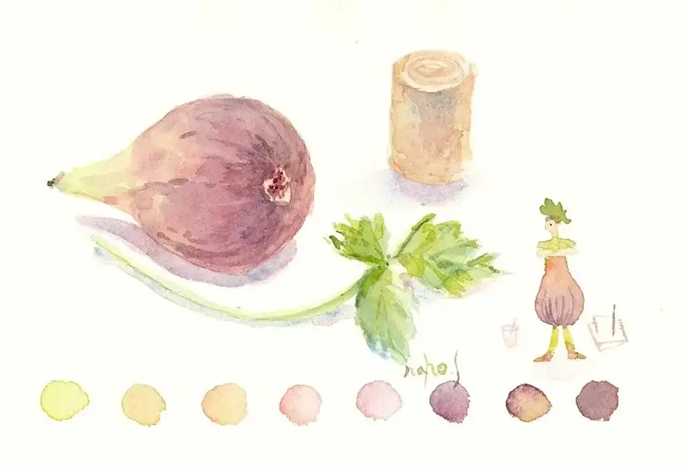 水彩画レッスン～Relishの庭から～秋編