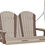 Thumbnail: Luxcraft 4' Poly Adirondack Swing