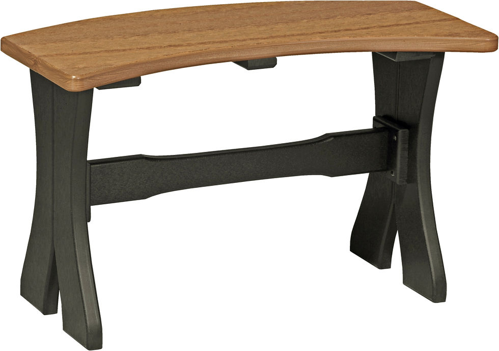 Thumbnail: Luxcraft Poly 28" Table Bench