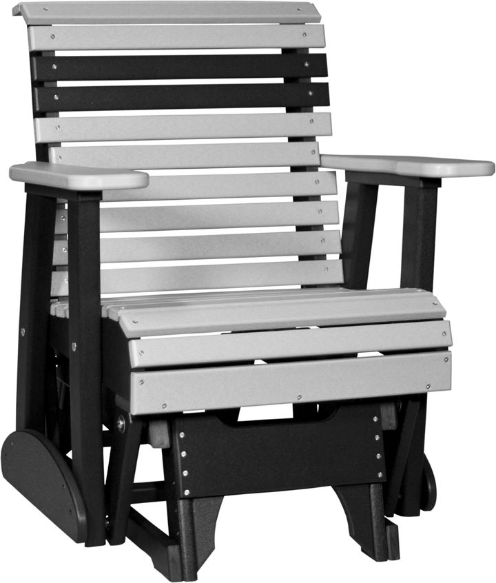 Thumbnail: Luxcraft 2' Poly Plain Glider Chair