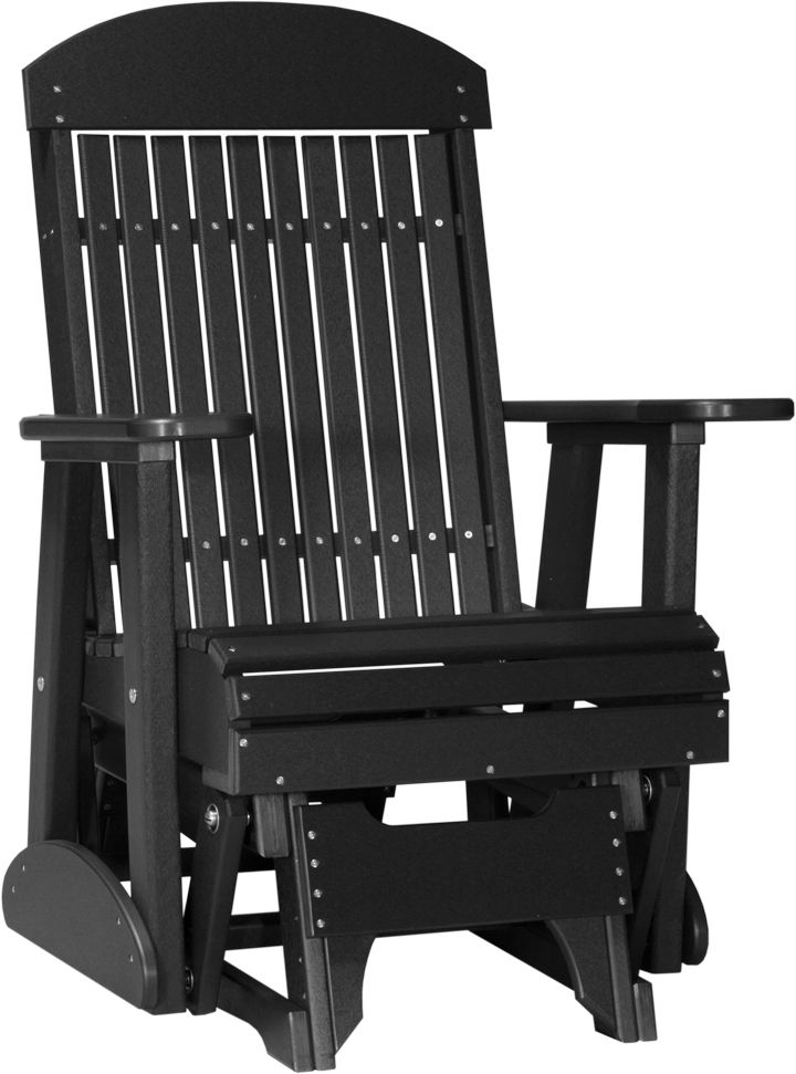 Luxcraft 2' Poly Classic Glider Chair