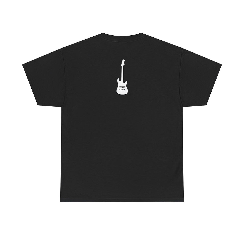 Thumbnail: Volume Control Unisex Heavy Cotton Tee - Perfect for Guitar Lovers
