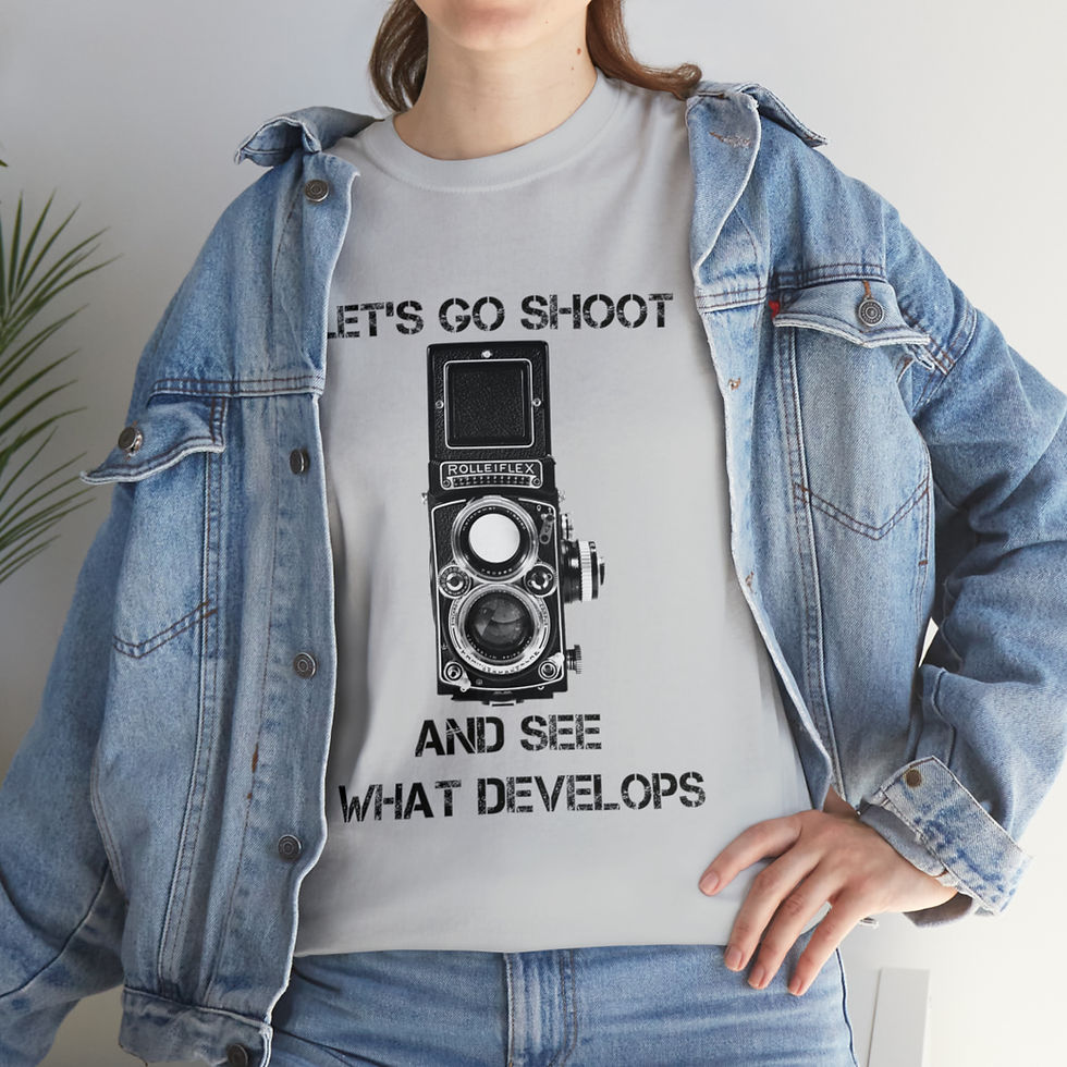 Thumbnail: Lets See What Develops Unisex Heavy Cotton Tee