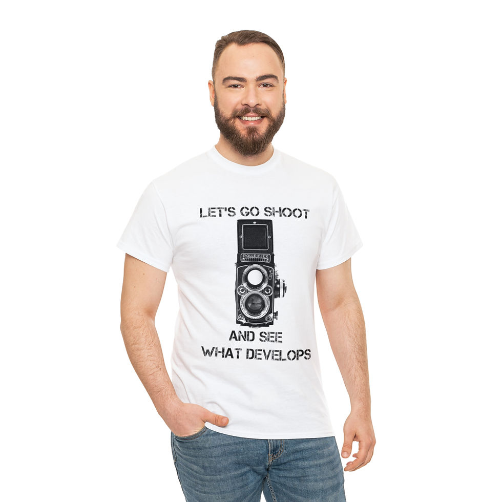 Thumbnail: Lets See What Develops Unisex Heavy Cotton Tee