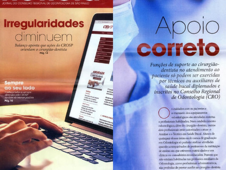 CROSP volta lembrar da obrigatoriedade do Registro para o Profissional ASB (Auxiliar de Saúde Bucal)