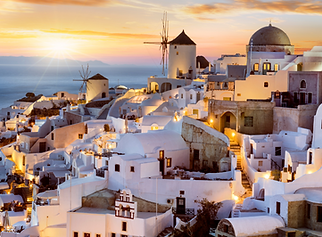 Aerial view of hilltop city representing shared virtual tours for individual travelers exploring together